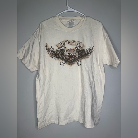 Harley-Davidson White Graphic Tee - Picture 2 of 5